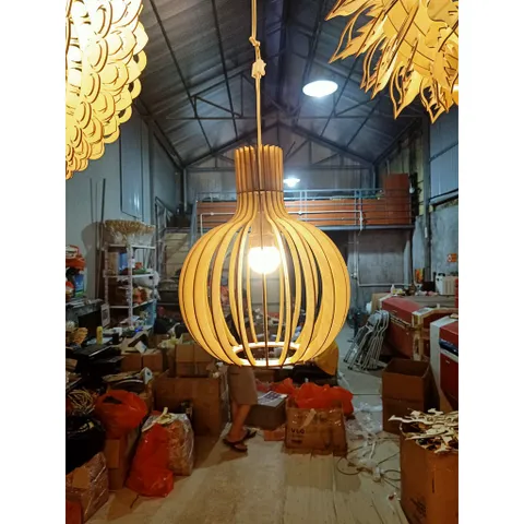 Đèn Gỗ DIY 118 decor trang trí nội thất