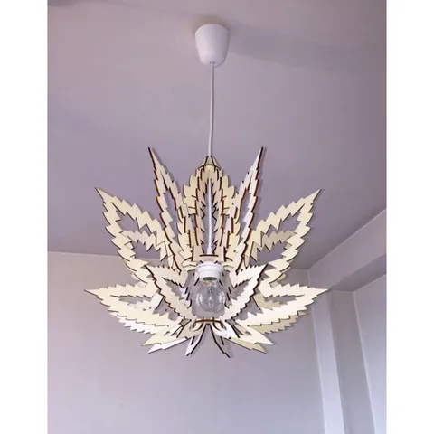 Đèn Gỗ DIY 096 decor trang trí nội thất