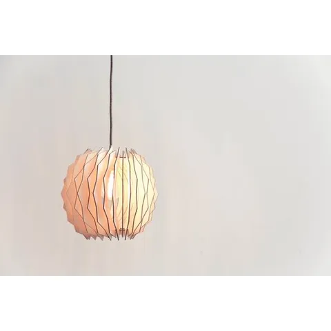 Đèn Gỗ DIY 098 thả trần trang trí