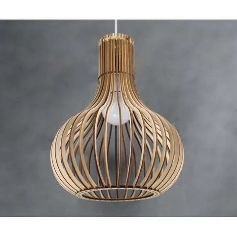 Đèn Gỗ DIY 149 treo trần kiểu dáng đặc biệt