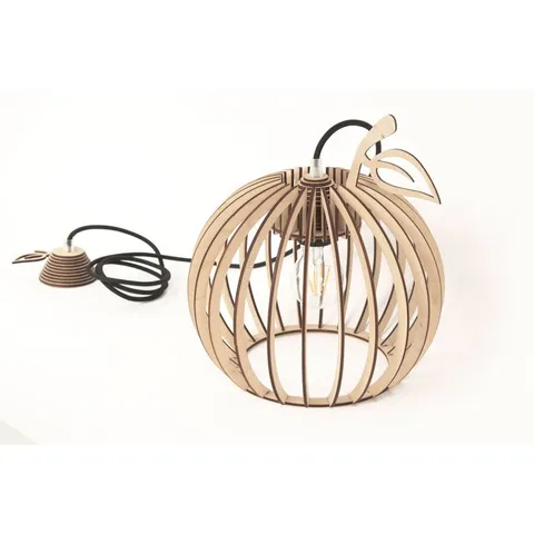 Đèn thả trần kiểu dáng đặc biệt Gỗ DIY 175