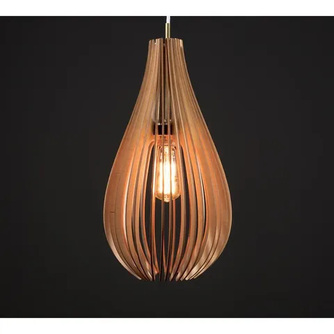 Đèn Gỗ DIY 027 đèn trang trí thả trần