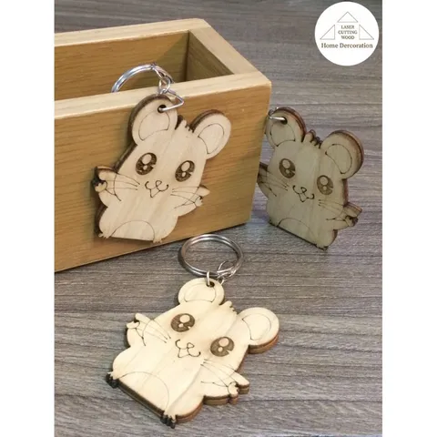 Móc khóa chuột cute trang trí dễ thương