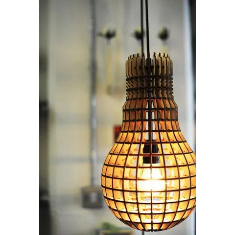 Đèn gỗ đèn quả bóng đèn edison