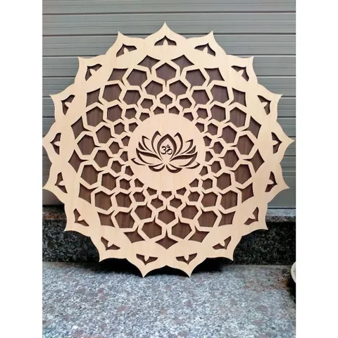 Decor Hoa Mandala Treo Tường Trang Trí Phòng Thiền , Yoga …