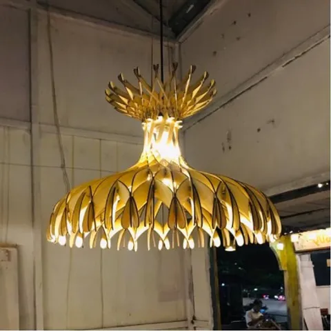 Đèn Gỗ decor trang trí nội thất 048