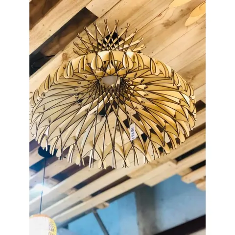 Đèn Gỗ decor trang trí nội thất 048