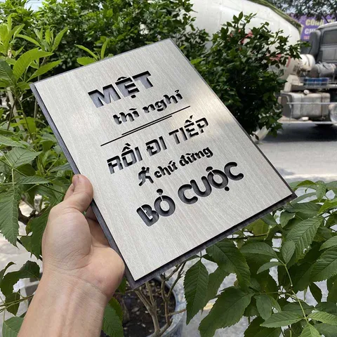 Tranh Gỗ Decor tạo động lực truyền cảm hứng  