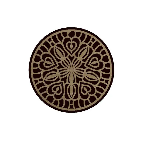Tranh gỗ mandala, Tranh Gỗ 3D Mandala Chữ Om treo tường cho phòng thờ, phòng thiền, yoga, quán chay... MDL04