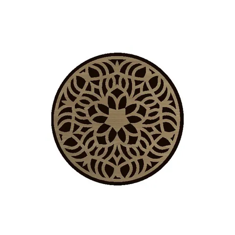Tranh gỗ mandala, Tranh Gỗ 3D Mandala Chữ Om treo tường cho phòng thờ, phòng thiền, yoga, quán chay... MDL04