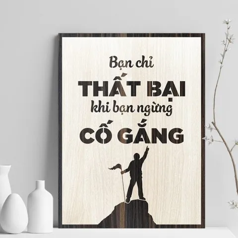 Tranh gỗ theo yêu cầu , tranh khắc chữ làm theo yêu cầu size + nội dung