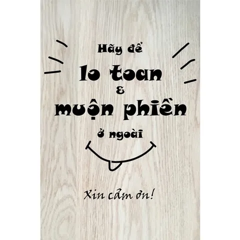 Tranh gỗ trang trí độc đáo 