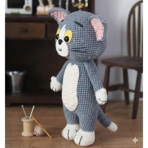 Moc len moc nhân vật hoạt hình Tom&Jerry chú mèo đáng yêu