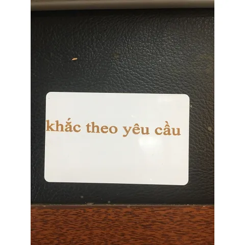 Thẻ từ  thẻ chấm công, thẻ thang máy, thẻ vé xe bãi đỗ xe  thẻ13.56 Mhz