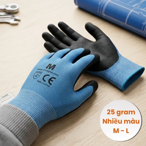 T2| Găng Tay Chống Trơn Việt Dương Phủ PU Cầm Chắc Tay, Êm Tay Cho Làm Vườn - GD13PU