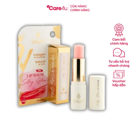 Son Dưỡng Môi Hàn Quốc Daliv Silky Glow - Màu Hồng