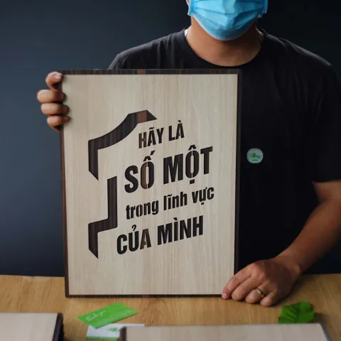 Tranh gỗ 3D cắt lớp – Hãy là số 1 trong lĩnh vực của mình, không chỉ là lời khuyến khích mà là kim chỉ nam dành cho