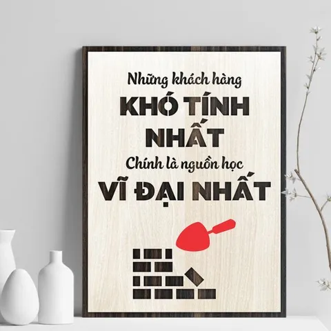 Tranh gỗ 3D cắt lớp – Những khách hàng khó tính nhất chính là nguồn học vĩ đại nhất