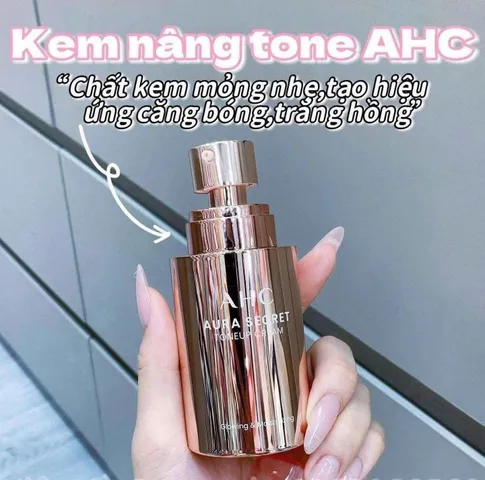 Kem Dưỡng Da Nâng Tone AHC Aura Secret Tone Up Cream SPF 30 PA++ 50g - Dưỡng Trắng Da, Chống Oxy Hóa, Tăng Cường Độ Ẩm, Dành Cho Tất Cả Loại Da 833810