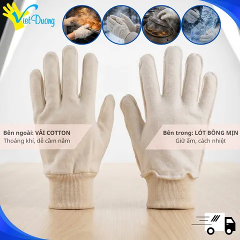 Găng Tay Giữ Ấm Và Cách Nhiệt Cho Nướng Bánh + Điêu Khắc Băng Nghệ Thuật - GDCOTTON