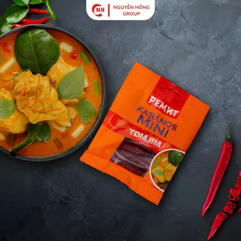 Salami kabanos mini 25g vị tomyum ăn vặt thơm ngon thức ăn