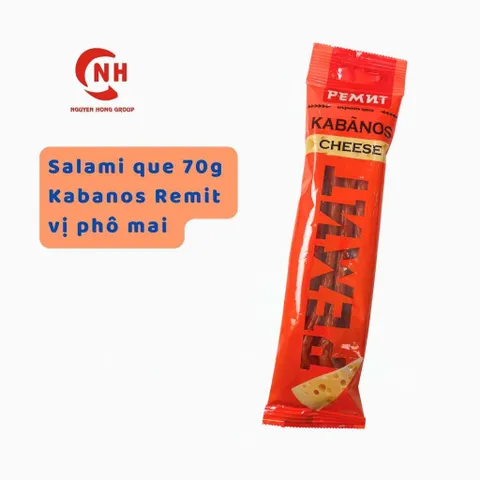 Xúc xích xông khói, Salami que Kabanos chính hãng gói 70g - Nguyễn Hồng Official