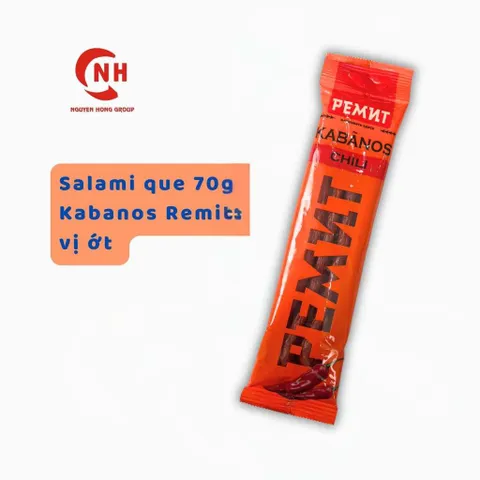 Xúc xích xông khói, Salami que Kabanos chính hãng gói 70g - Nguyễn Hồng Official