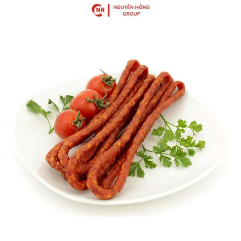 Xúc xích xông khói, Salami que Kabanos chính hãng gói 70g - Nguyễn Hồng Official