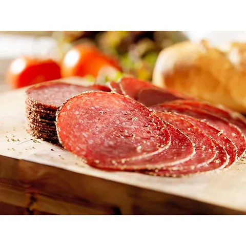 Xúc xích hun khói, Salami Premium ăn liền nhập khẩu trực tiếp từ Nga 300g - Nguyễn Hồng Official