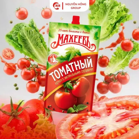 Xốt cà chua Ketchup Tomato 300g Maheev Prodex Nhập Khẩu Nga