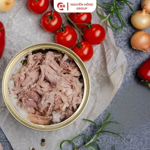 Thịt lợn hộp 325g Glavproduct nhập khẩu Nga đồ hộp food thức ăn