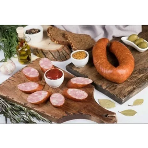 Xúc xích heo nhập khẩu Nga cherkizovo 350g - Xúc xích vòng tươi ngon, làm từ nguồn nguyên liệu sạch, giá trị dinh dưỡng
