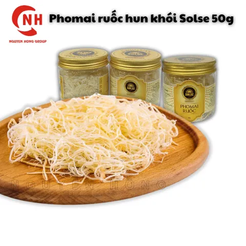 Phô mai hun khói ruốc Solse 50g phomai Nga