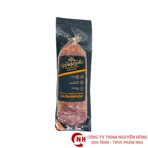 Xúc xích xông khói, giò Salami Nga gà, heo nhập khẩu chính hãng Zobo 225g, 300g, 350g