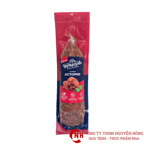 Xúc xích xông khói, giò Salami Nga gà, heo nhập khẩu chính hãng Zobo 225g, 300g, 350g