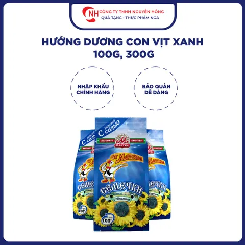Hướng dương con vịt xanh 100g, 300g, hướng dương nhập khẩu Nga, Nguyễn Hồng