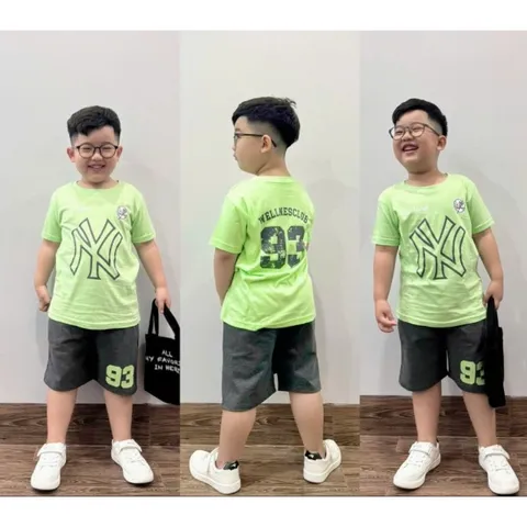 10-54kg H2 Đồ Bộ Bé Trai Size Đại, Sét Quần Áo Bé Trai Vải Thun Cotton in Hoạt Hình Hot Trend siêu đẹp