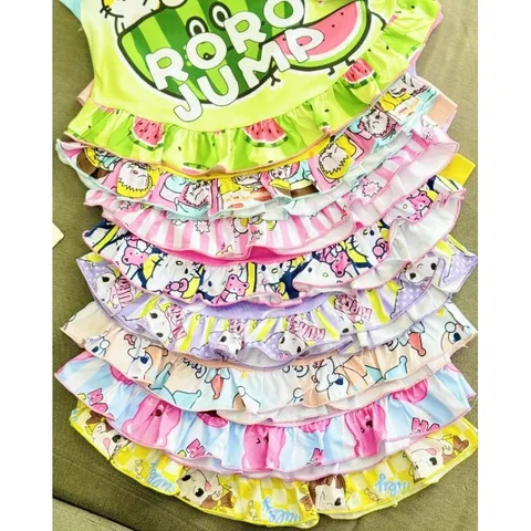 Sét Bộ Ngố Bèo Bé Gái Size Đại 10-42kg, Đồ Bộ Bé Gái Vải Thun Lạnh Loại 1 in Hoạt Hình Hot Trend