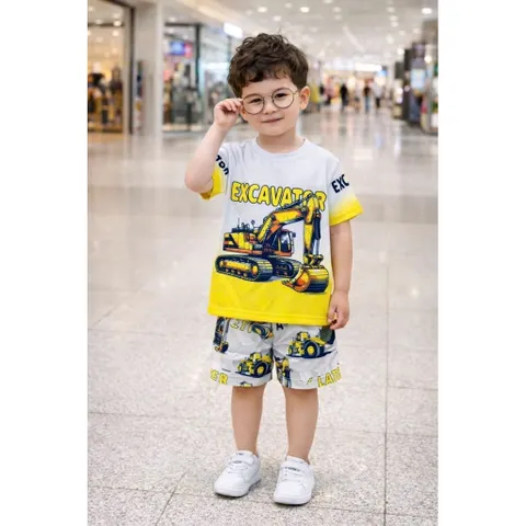 11-45kg A668 BỘ THUN LẠNH 3D BÉ TRAI SIÊU CƯNG- ĐỒ BỘ TRẺ EM