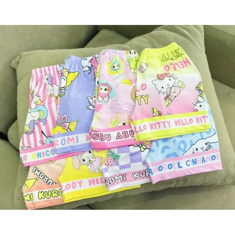 Đồ Bộ Bé Gái Size Đại 11-42kg, Bộ Pijama Bé Gái Thun Lạnh in Hoạt Hình Dễ Thương