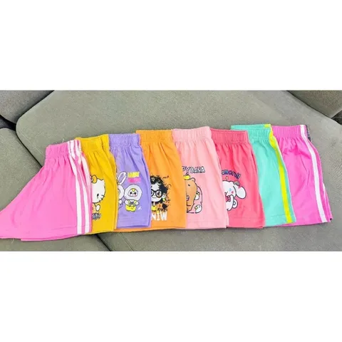 Đồ Bộ Bé Gái Size Đại 11-40kg, Bộ Đùi Bé Gái Vải Thun Cotton in Hoạt Hình Hot Trend mềm mịn mát