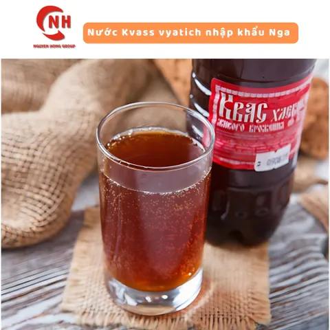 Nước Kvass Vyatich truyền thống Nhập Khẩu Từ Nga đặc sản thơm ngon