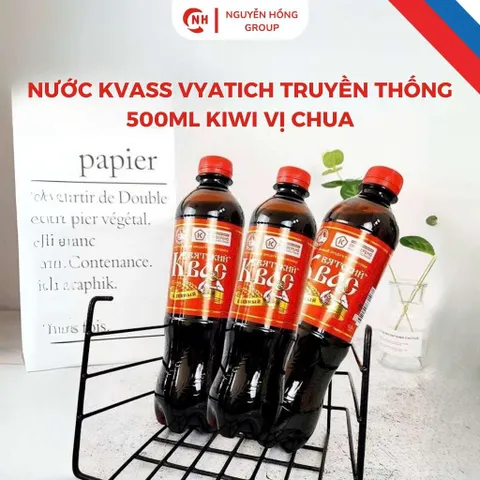 Nước Kvass Vyatich truyền thống Nhập Khẩu Từ Nga đặc sản thơm ngon