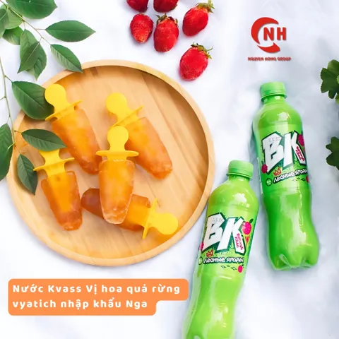 Nước Kvass Vyatich Hoa Quả Rừng Nga thơm ngon tự nhiên 500ml