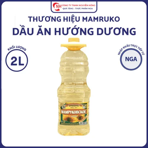 Dầu ăn hướng dương Mamruko Nga nhập khẩu chính hãng