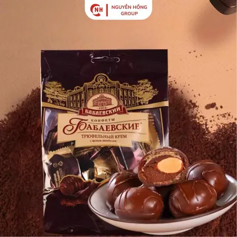 kẹo socola lâu đài xoắn 200g nhập khẩu Nga snack chocolate thơm ngon ăn vặt