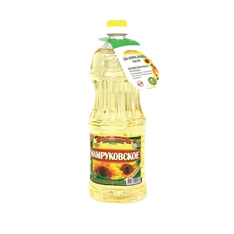 Dầu ăn hướng dương nhập khẩu Nga Mamruko 1 lít - dầu ăn bổ dưỡng từ Nga