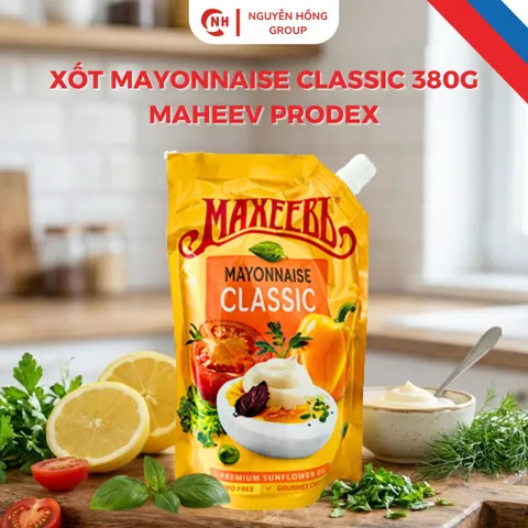 Xốt Mayonnaise Classic 380g Maheev Prodex Nhập Khẩu Nga