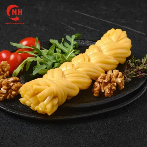 Phô mai sợi xông khói sữa bò Solse Nga chính hãng dinh dưỡng 100g, 200g - Nguyễn Hồng Official