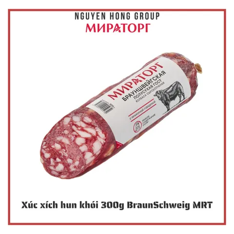 Xúc xích hun khói 300g BraunSchweig Miratorg